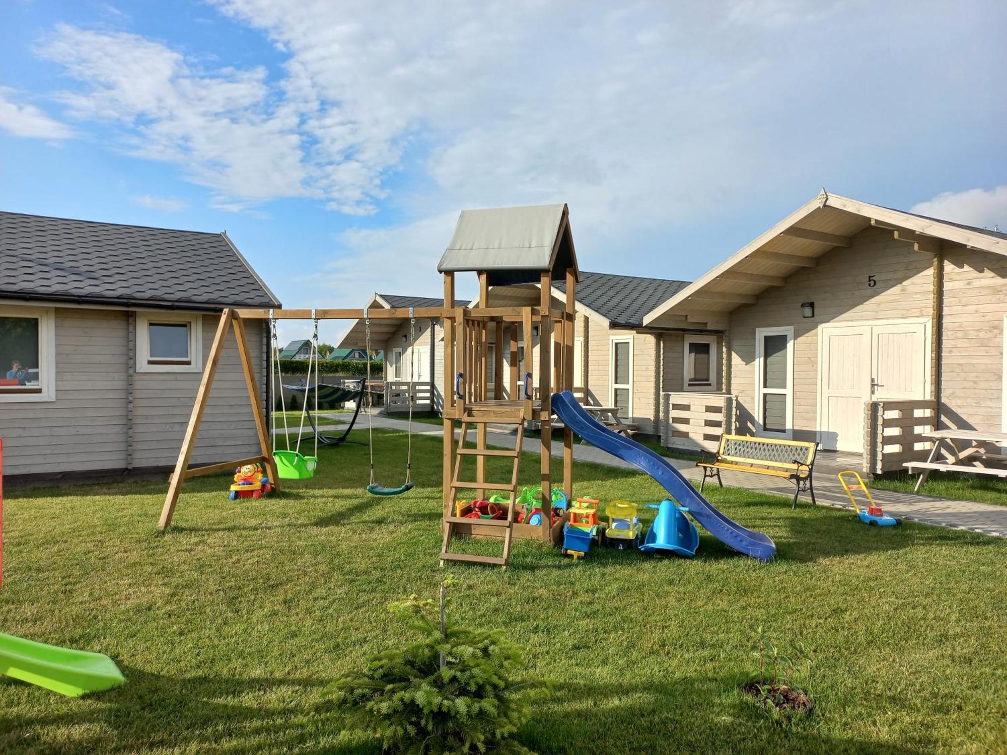 Szara Foka Domki Nad Morzem Gaski Bagian luar foto